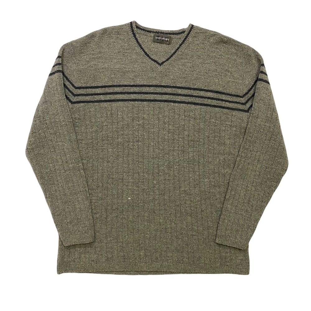 Vintage 80s Striped Essential Sweater
